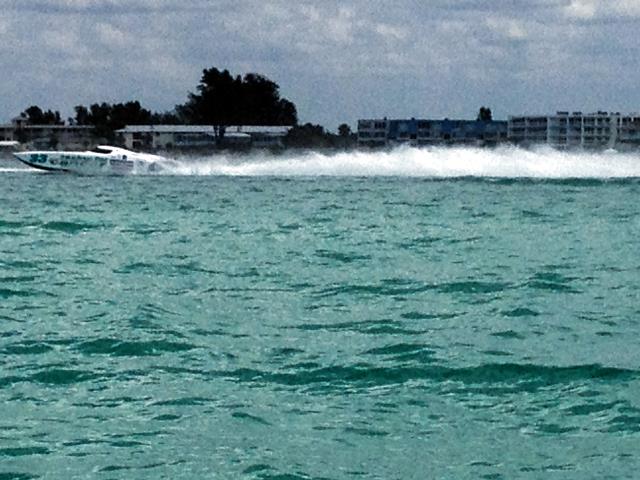 Cell Phone Photos by Paula Crosby<br>
Offshore Boat Race at Englewood Beach April 13 - 2014 - Slide 3