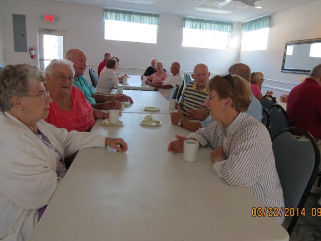 Coffee and Doughnuts with Muriel Lyon <br>
Photos by Nora Szabo - Slide 7