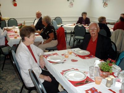 Sweetheart Dinner - 2006 -<br>
Photo by Rene Dube - Slide 30